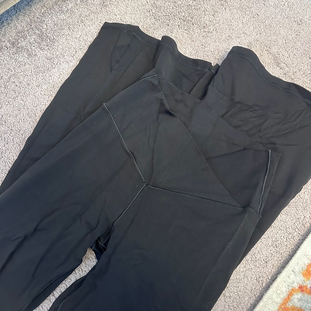 Women's Black Aerie Flare Yoga Pants